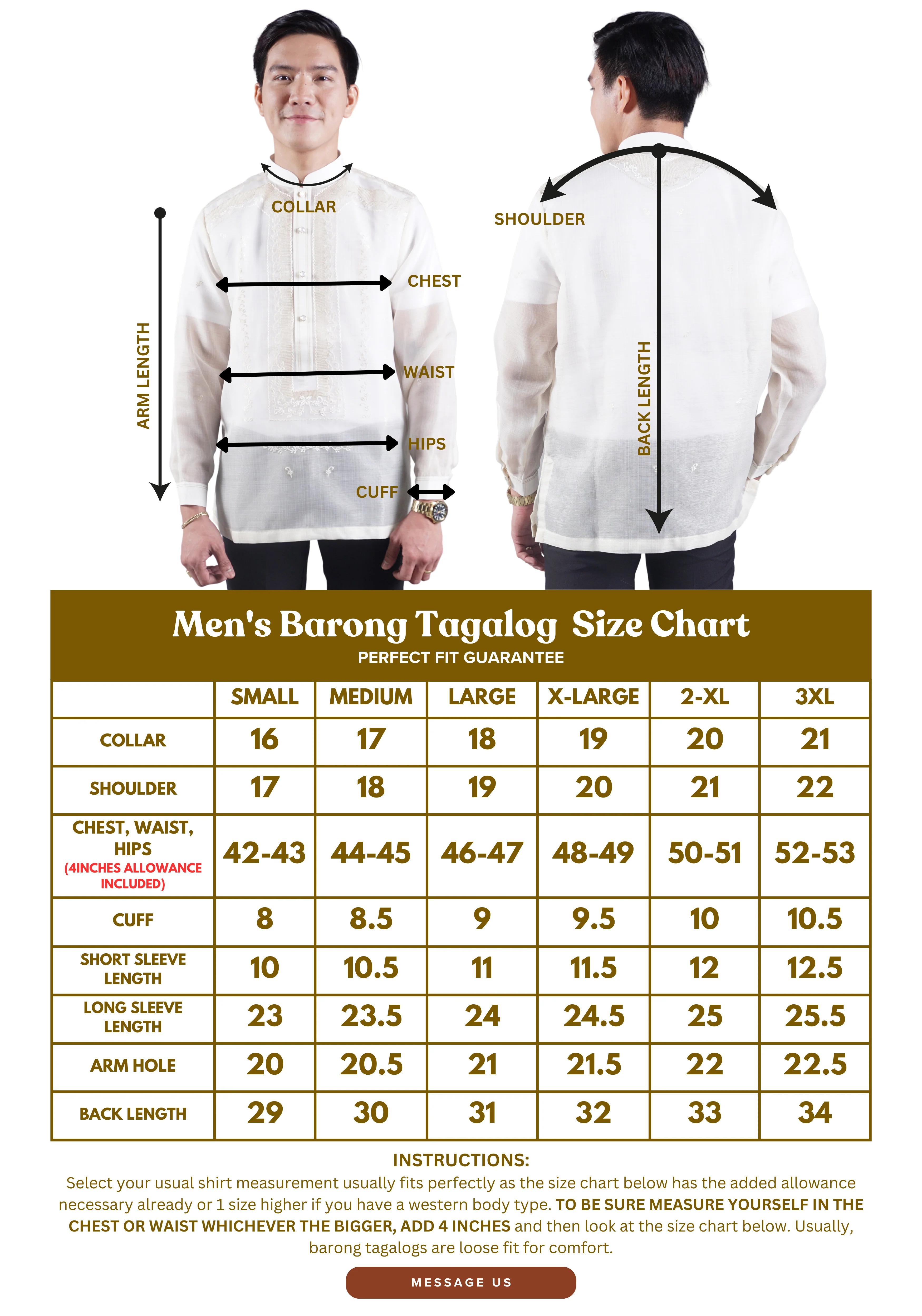 Couples Set Golden Satin Barong Tagalog + Studded Princess Dress with Umbrella Petticoat - S1 - Image 4